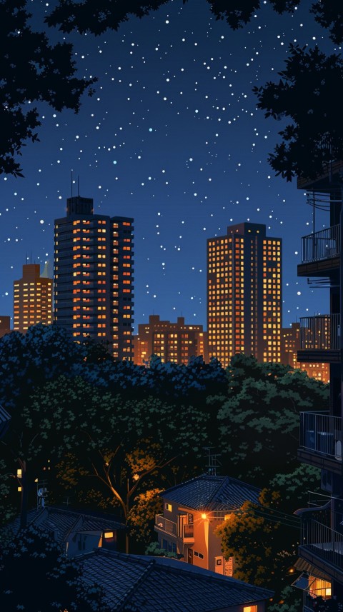 City Scenes at Night Aesthetic (289)