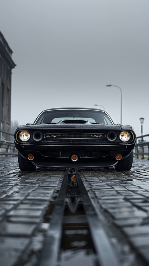 Black Dodge Challenger Car Aesthetics (467)