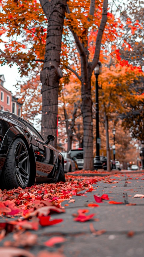 Red Dodge Challenger Car Aesthetics (393)