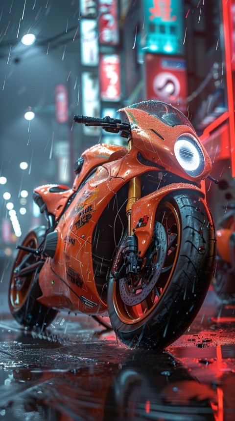 Modern Motorcycle Bike Aesthetic Wallpaper (13)