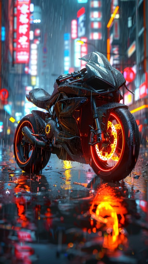 Modern Motorcycle Bike Aesthetic Wallpaper (30)