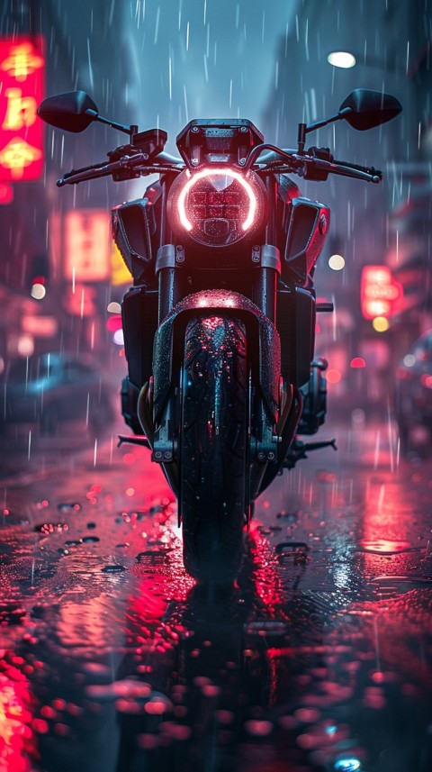 Modern Motorcycle Bike Aesthetic Wallpaper (44)