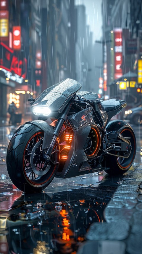 Modern Motorcycle Bike Aesthetic Wallpaper (33)