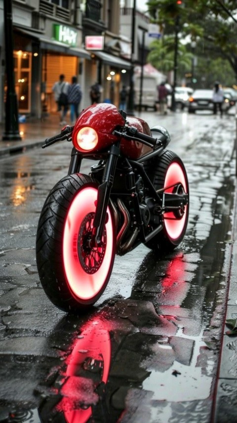 Modern Motorcycle Bike Aesthetic Wallpaper (153)