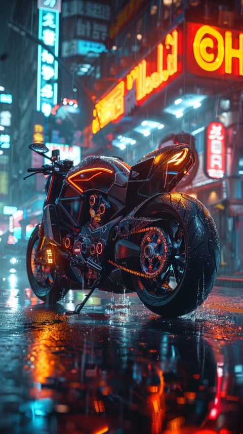 Modern Motorcycle Bike Aesthetic Wallpaper (163)