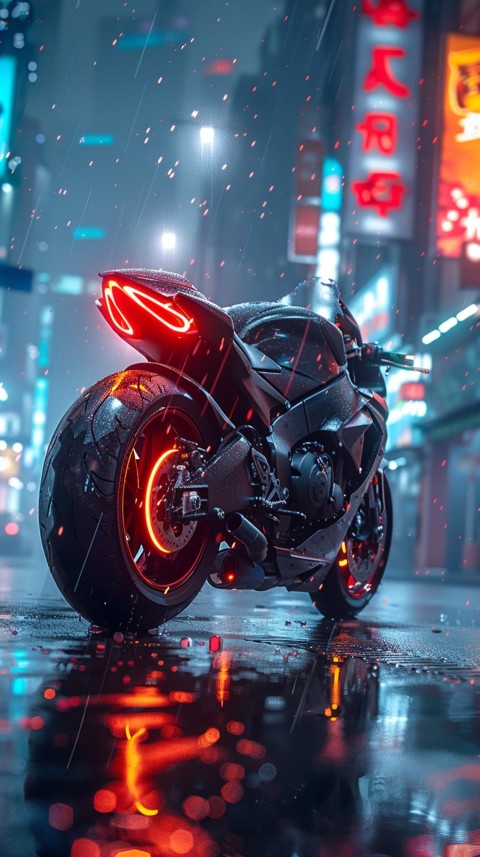 Modern Motorcycle Bike Aesthetic Wallpaper (193)