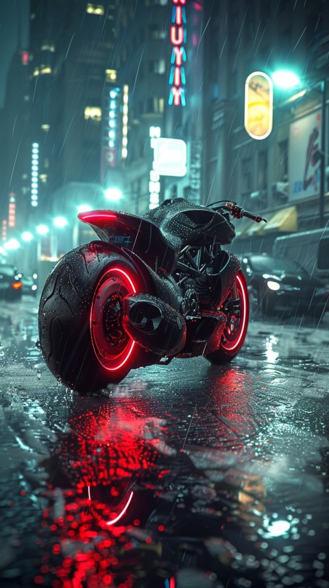 Modern Motorcycle Bike Aesthetic Wallpaper (208)