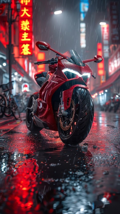 Modern Motorcycle Bike Aesthetic Wallpaper (205)