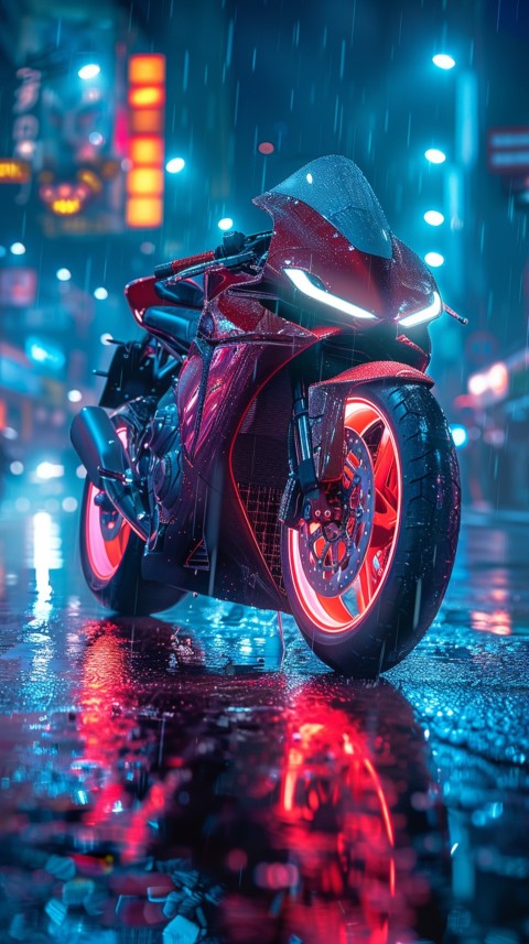 Modern Motorcycle Bike Aesthetic Wallpaper (214)