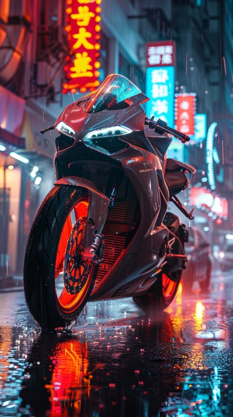 Modern Motorcycle Bike Aesthetic Wallpaper (263)