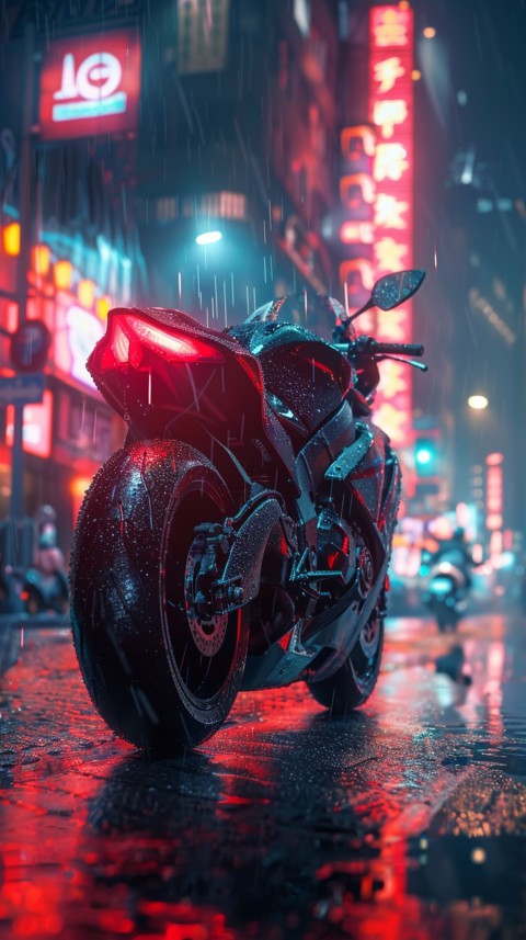 Modern Motorcycle Bike Aesthetic Wallpaper (255)