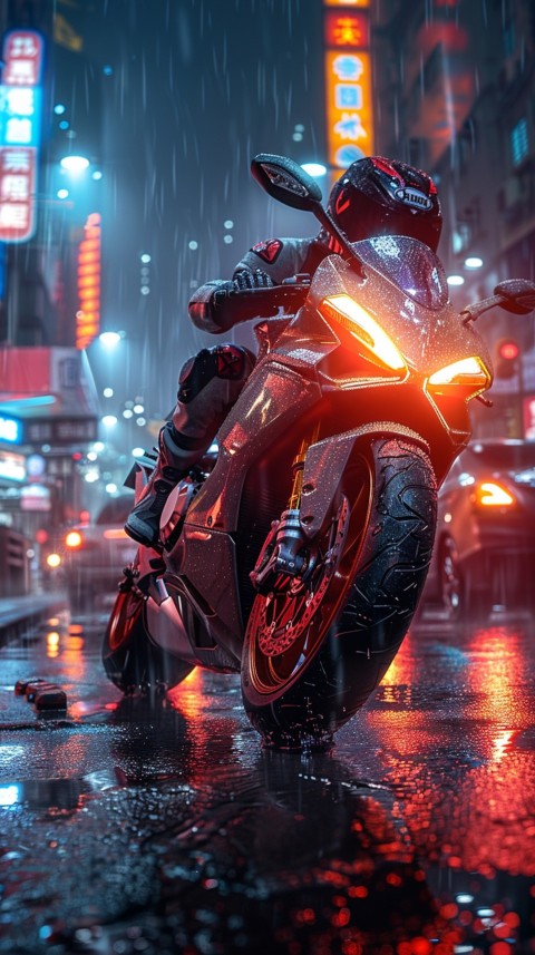 Modern Motorcycle Bike Aesthetic Wallpaper (298)