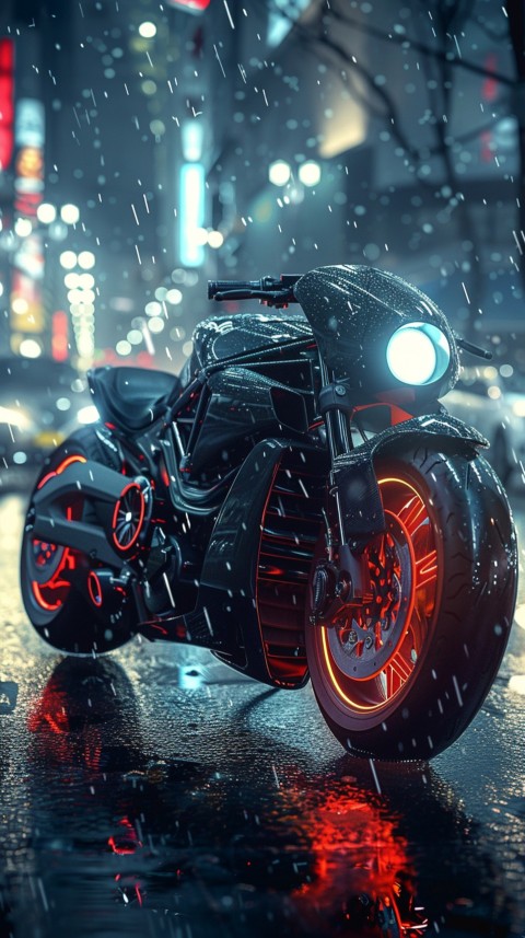 Modern Motorcycle Bike Aesthetic Wallpaper (311)