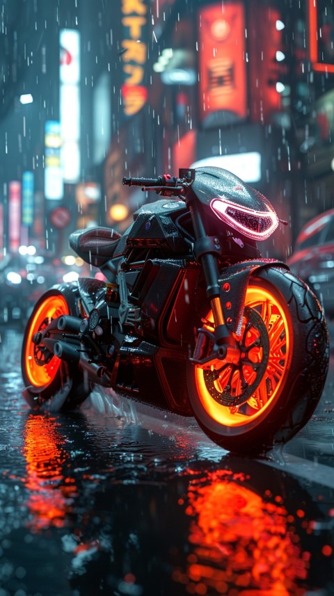 Modern Motorcycle Bike Aesthetic Wallpaper (323)