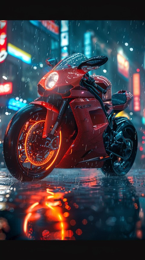 Modern Motorcycle Bike Aesthetic Wallpaper (302)