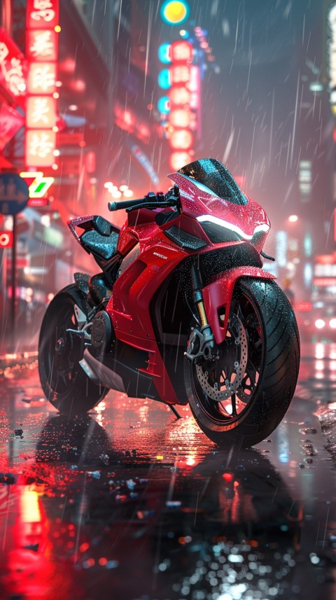 Modern Motorcycle Bike Aesthetic Wallpaper (371)