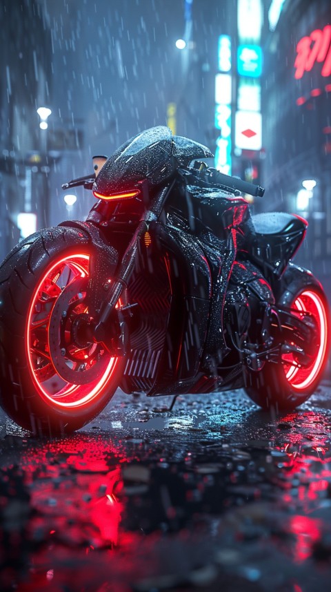 Modern Motorcycle Bike Aesthetic Wallpaper (374)