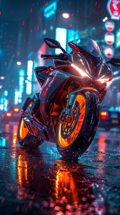 Modern Motorcycle Bike Aesthetic Wallpaper (347)