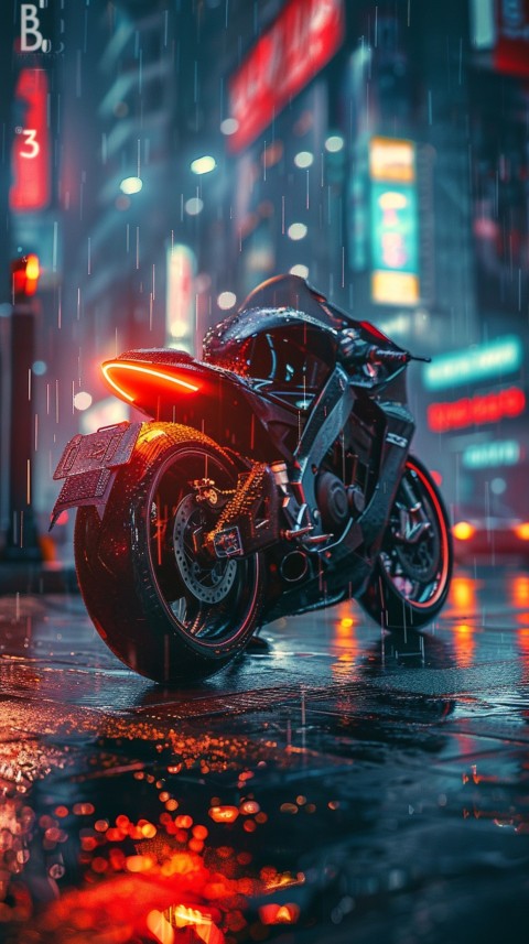 Modern Motorcycle Bike Aesthetic Wallpaper (411)