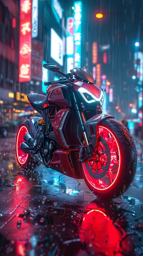 Modern Motorcycle Bike Aesthetic Wallpaper (403)