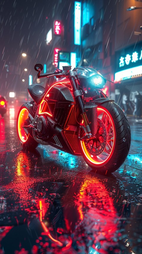 Modern Motorcycle Bike Aesthetic Wallpaper (401)