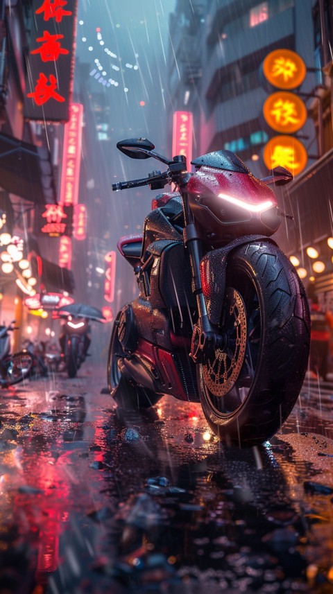 Modern Motorcycle Bike Aesthetic Wallpaper (463)