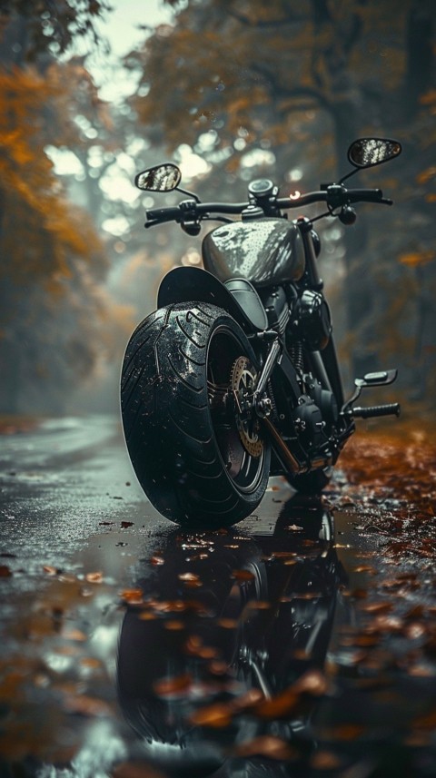Modern Motorcycle Bike Aesthetic Wallpaper (640)