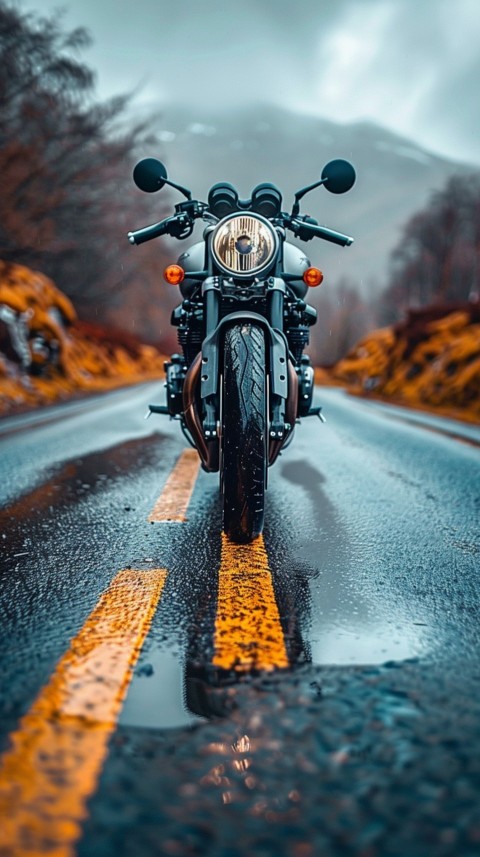 Modern Motorcycle Bike Aesthetic Wallpaper (681)