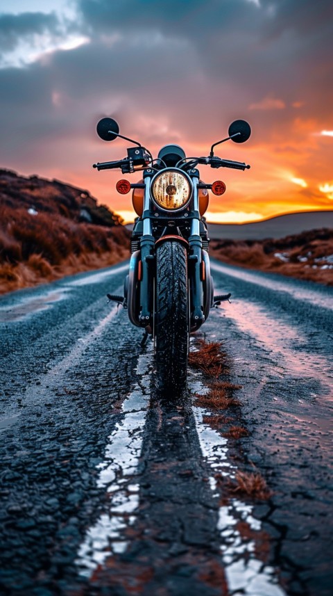 Modern Motorcycle Bike Aesthetic Wallpaper (741)