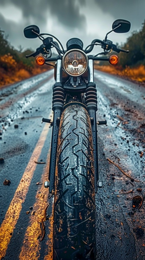 Modern Motorcycle Bike Aesthetic Wallpaper (833)