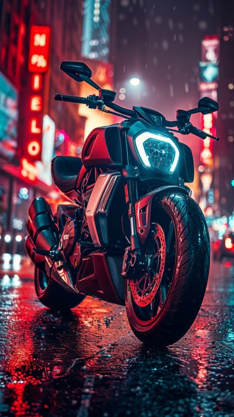 Modern Motorcycle Bike Aesthetic Wallpaper (912)