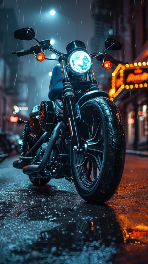 Modern Motorcycle Bike Aesthetic Wallpaper (966)