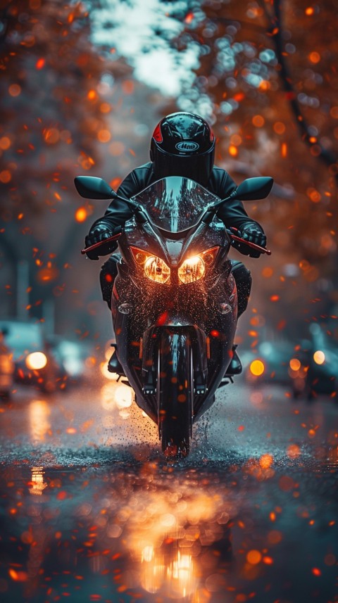 Modern Motorcycle Bike Aesthetic Wallpaper (981)
