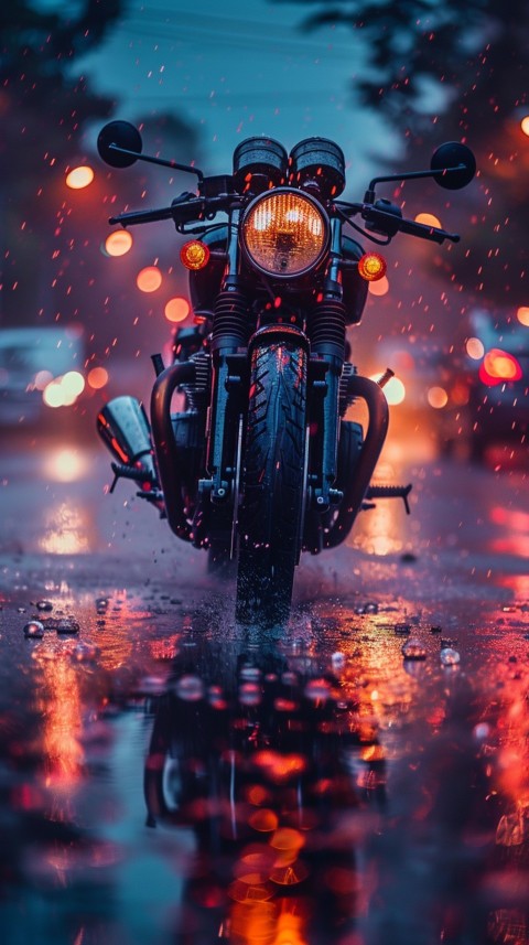 Modern Motorcycle Bike Aesthetic Wallpaper (1025)