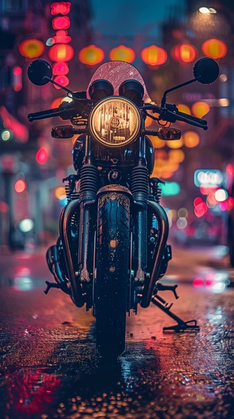 Modern Motorcycle Bike Aesthetic Wallpaper (1114)