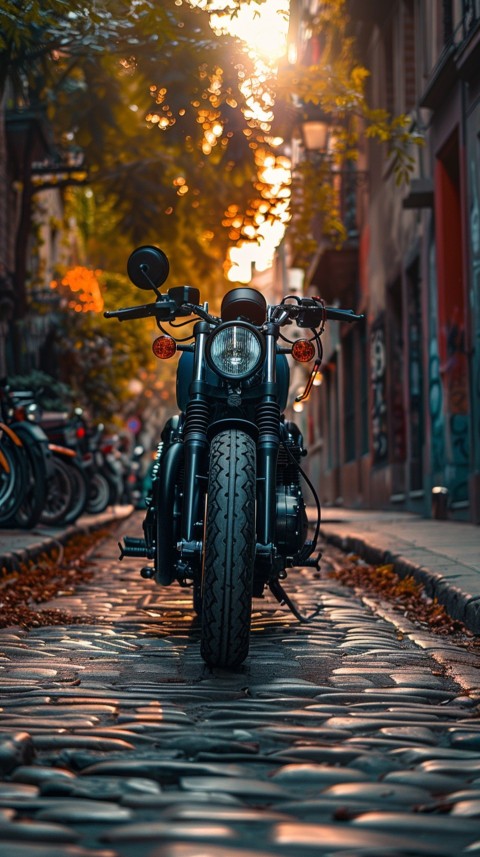 Modern Motorcycle Bike Aesthetic Wallpaper (1125)