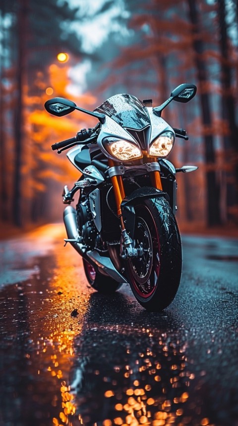 Modern Motorcycle Bike Aesthetic Wallpaper (1080)