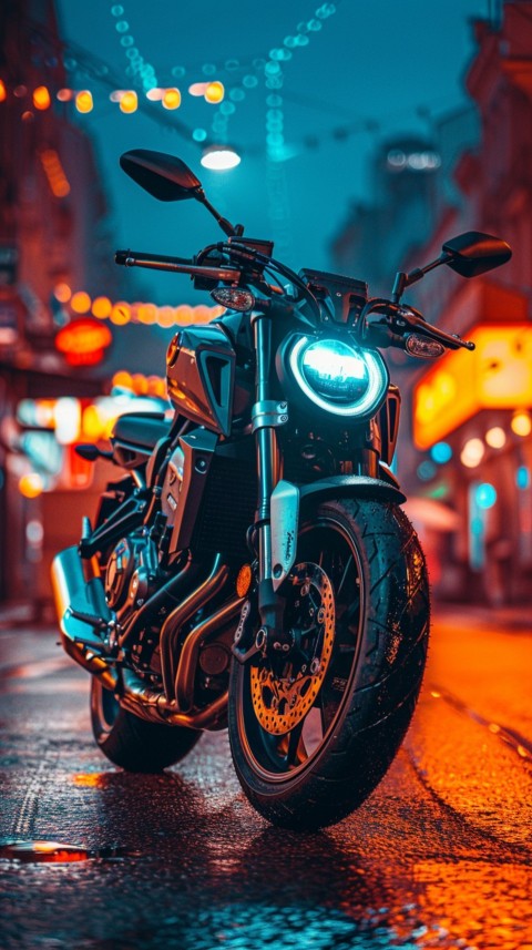 Modern Motorcycle Bike Aesthetic Wallpaper (1095)