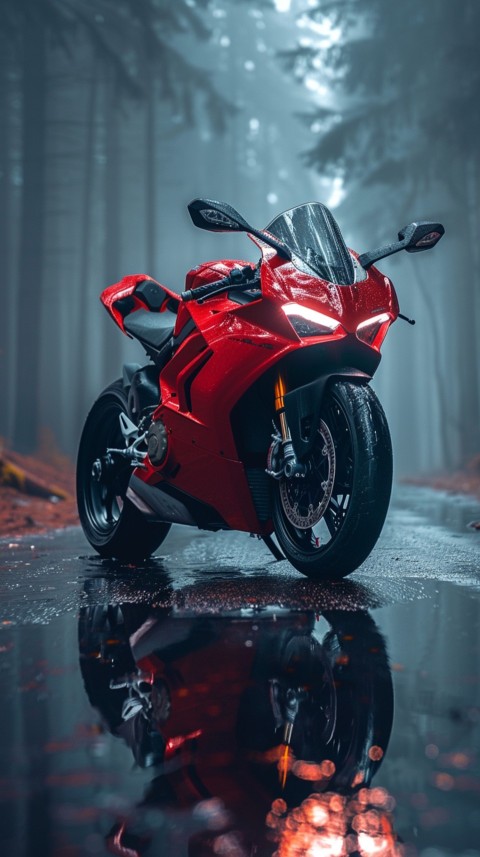 Modern Motorcycle Bike Aesthetic Wallpaper (1163)