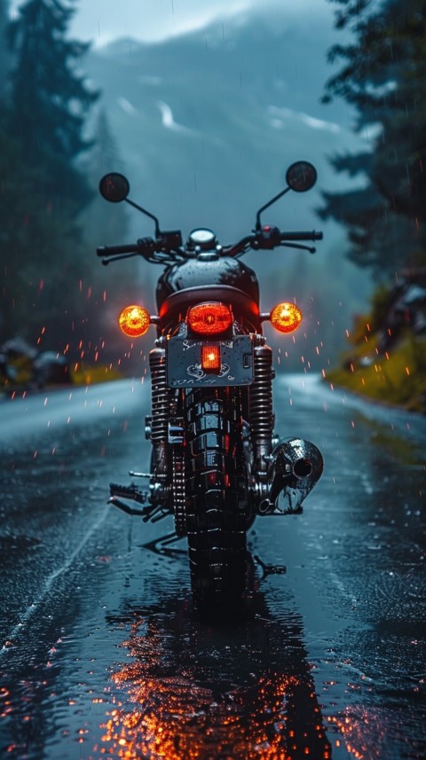 Modern Motorcycle Bike Aesthetic Wallpaper (1169)