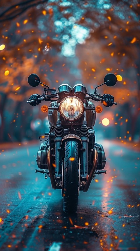 Modern Motorcycle Bike Aesthetic Wallpaper (1199)