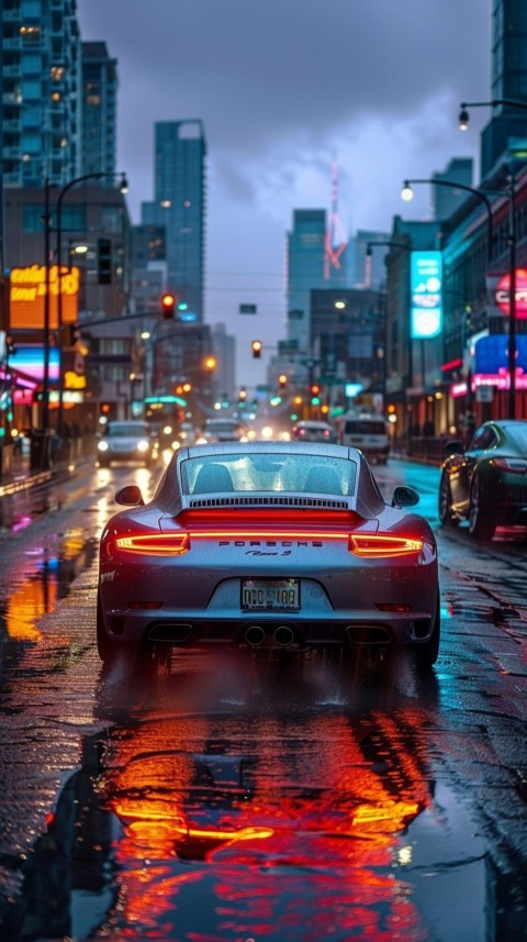 Porsche Car Aesthetic Wallpaper Background Mobile (401)