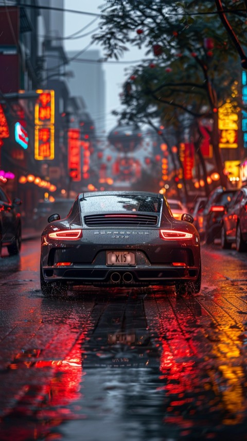 Porsche Car Aesthetic Wallpaper Background Mobile (426)