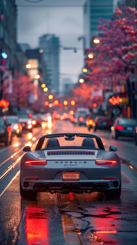 Porsche Car Aesthetic Wallpaper Background Mobile (408)