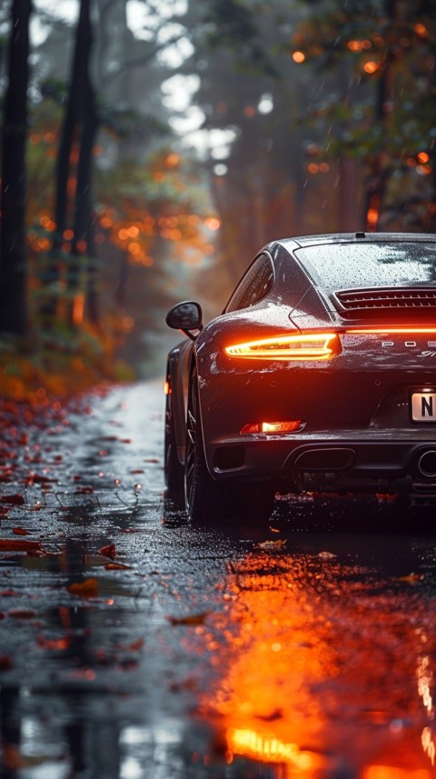 Porsche Car Aesthetic Wallpaper Background Mobile (526)