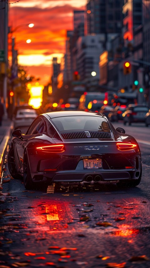 Porsche Car Aesthetic Wallpaper Background Mobile (550)