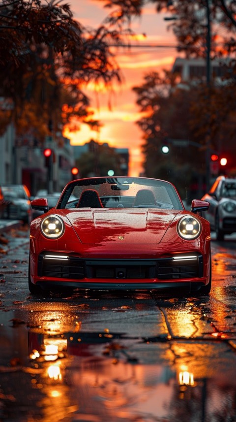 Porsche Car Aesthetic Wallpaper Background Mobile (650)