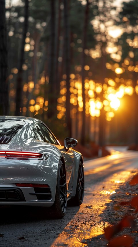 Porsche Car Aesthetic Wallpaper Background Mobile (801)