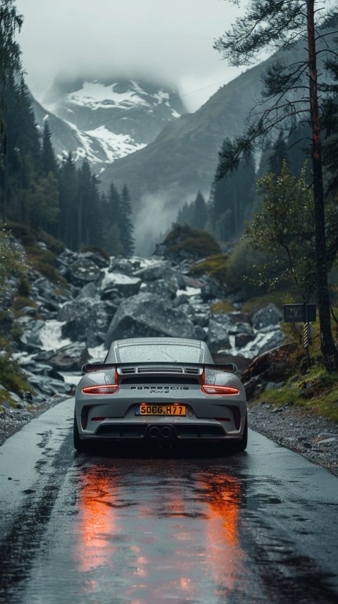 Porsche Car Aesthetic Wallpaper Background Mobile (806)