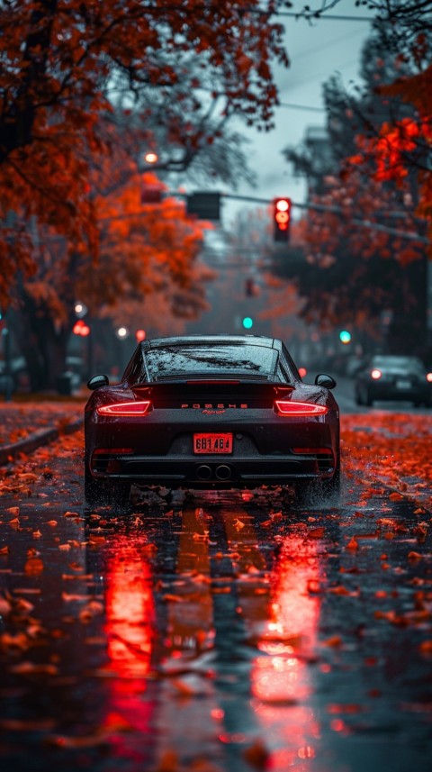 Porsche Car Aesthetic Wallpaper Background Mobile (819)